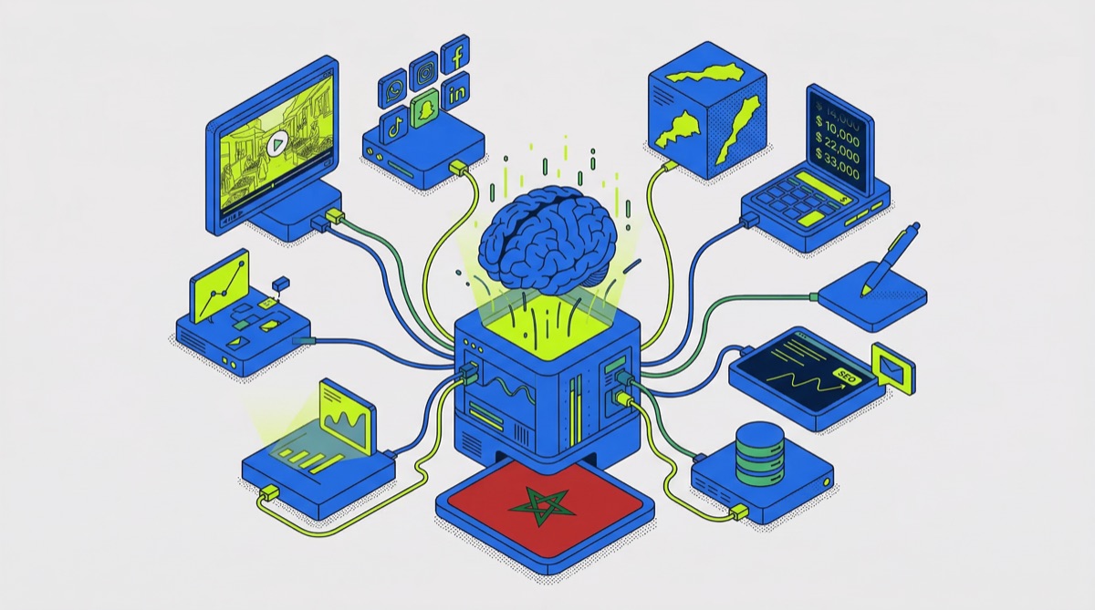 IA et marketing digital au Maroc : 10 stratégies qui fonctionnent en 2026